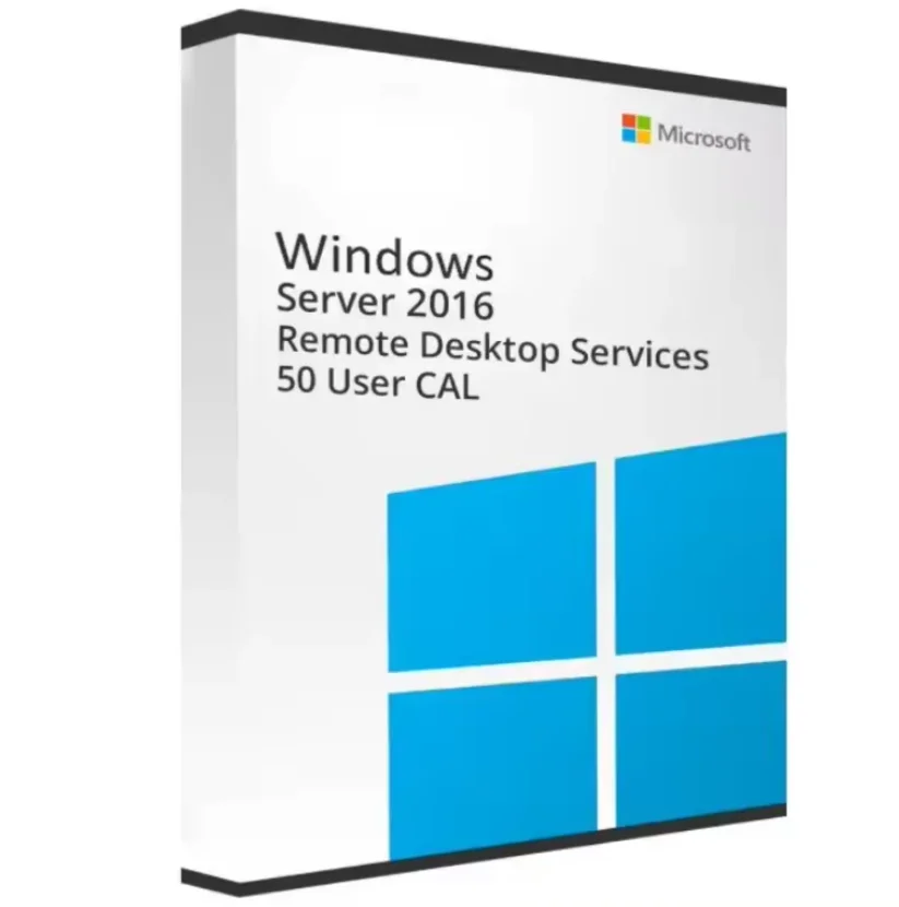 Долговременная гарантия глобальная Подлинная для Windows сервера 2016 служб удаленного рабочего стола пользовательских подключений 50 пользователей