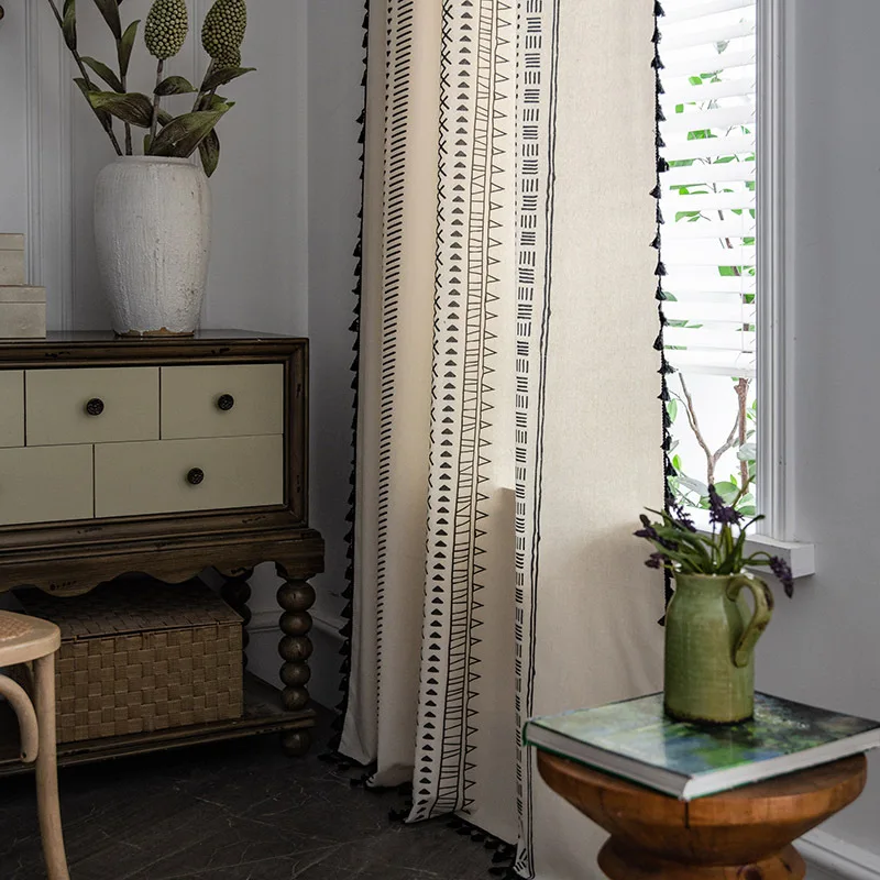 Factory Direct Selling Ready Made European Style Double Layers Luxury Embroidery Window Blackout Curtains For The Bedroom