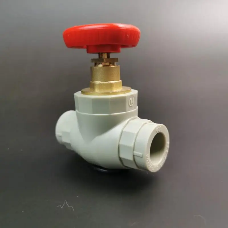 LINK-02-56  new design high quality PPR stop valve full bore flow valve cut valve