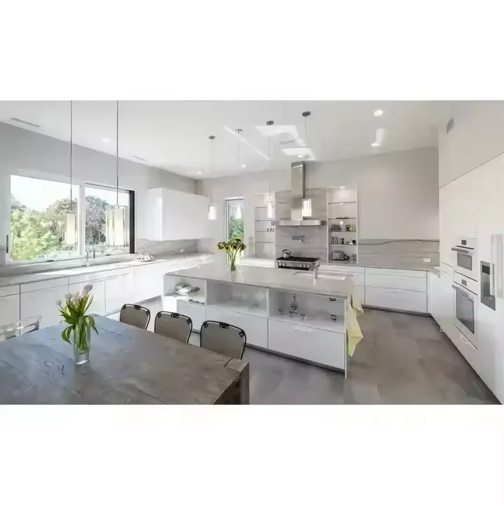 Australia Standard Environmental Friendly Material Modern Polyurethane Kitchen Cabinet