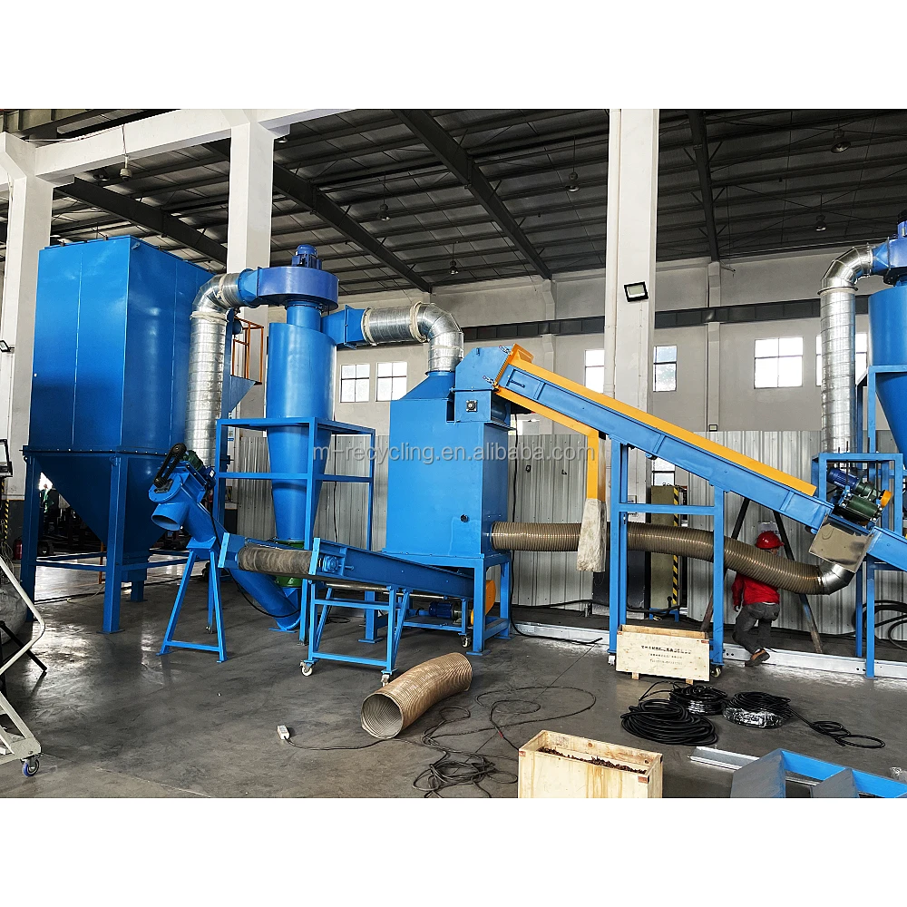 Автоматическая машина для дробления радиатора, линия переработки измельчения металлолома