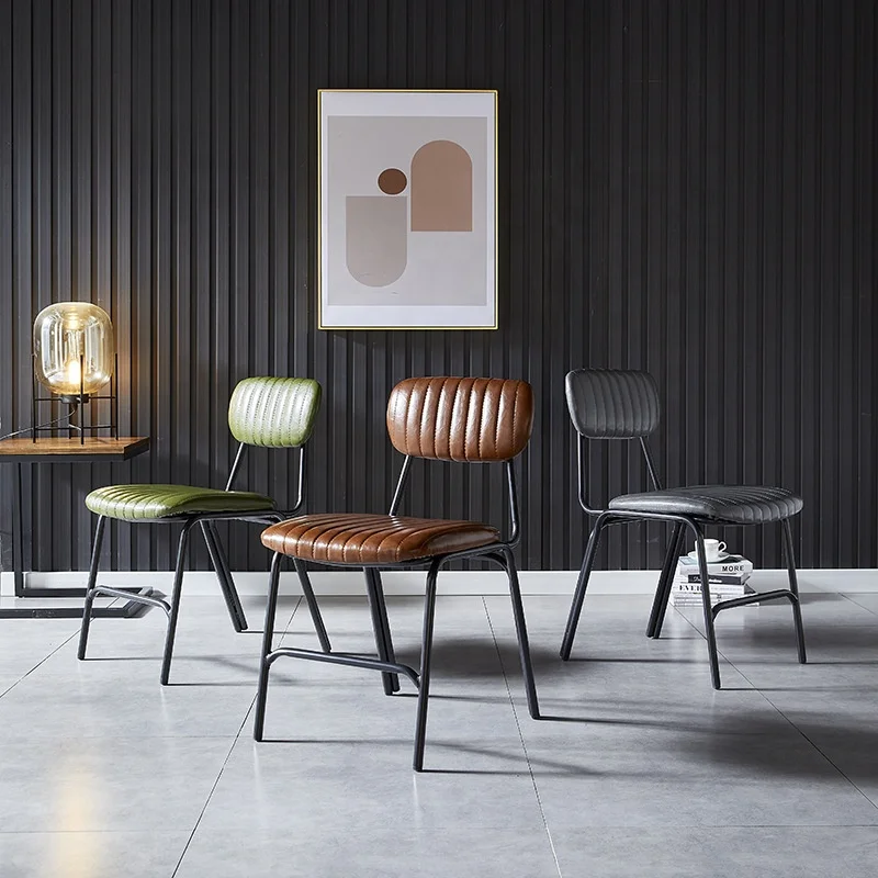 Iron Rrame Wire Side Free Sample Chrome White Black Metal Style Time Coffee House Packing Room Modern Furniture Pcs