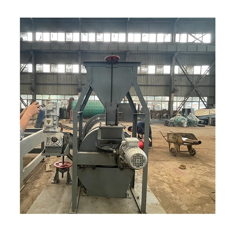 Copper Processing Line Plant Mining Machine Laboratory Use Mini Ball Mill Spiral Classifier Hopper for Sale Gold Provided 800