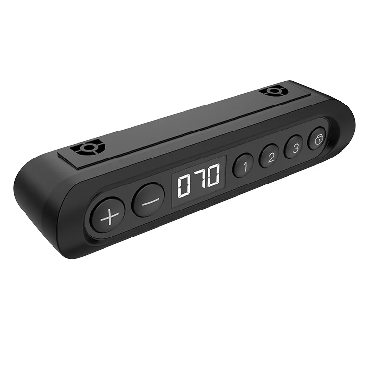 height adjustable standing up lift desk handset controller