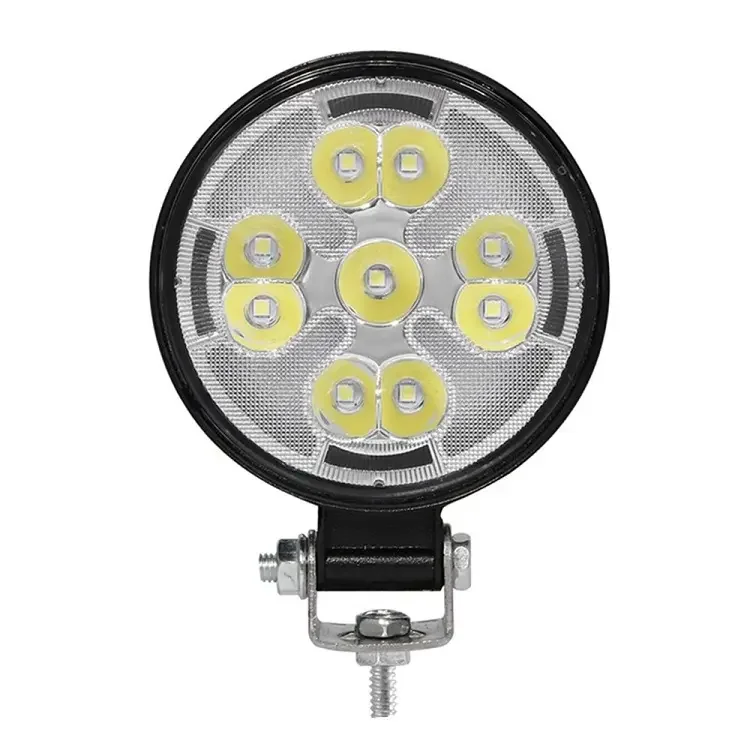 Vcan Auto Accessories 27W Work Light Aluminum 3030 9-32V Strobe LED Work Light For Jeep Truck Offroad UTV ATV