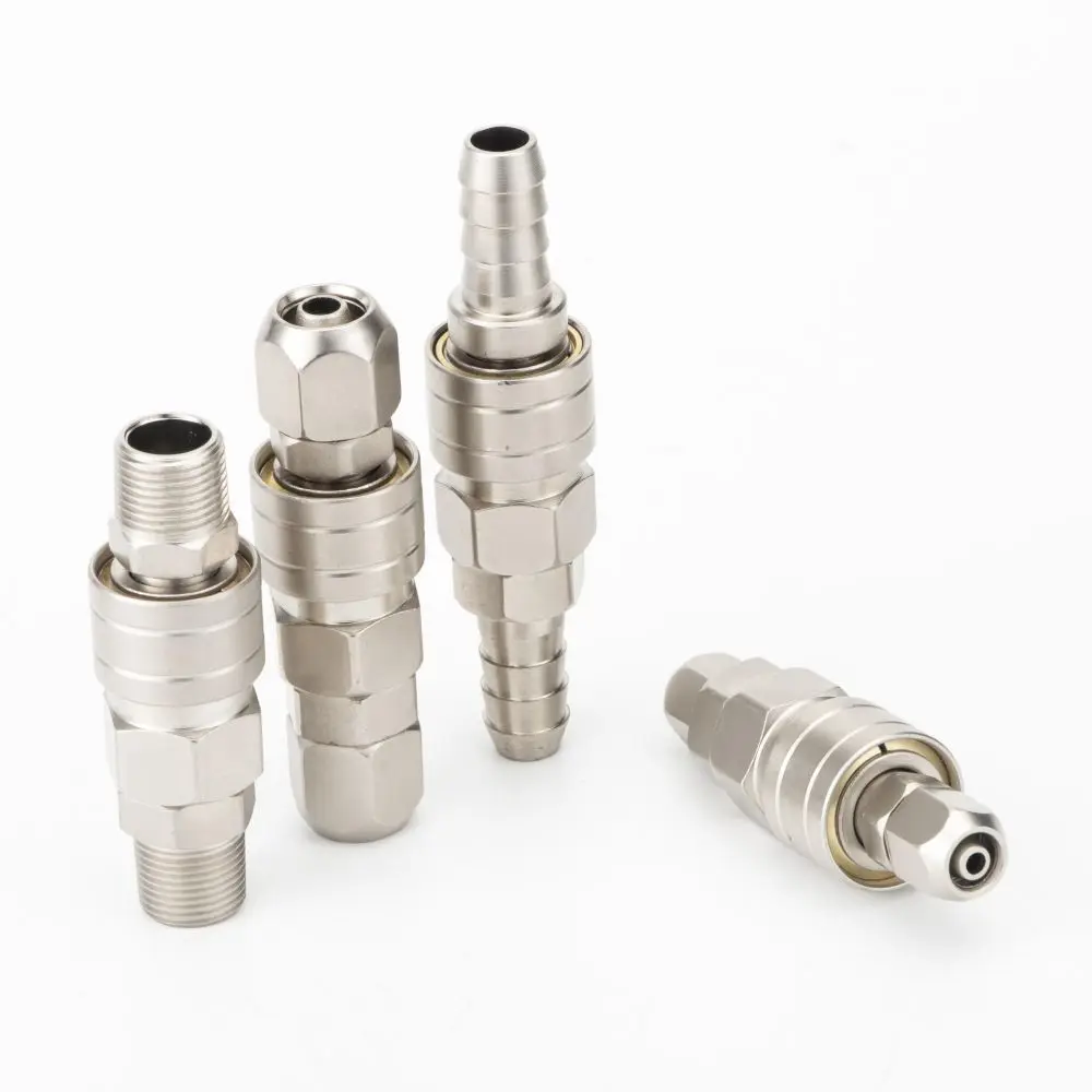 QC03D High pressure pneumatic fitting brass quick coupling type quick disconnect coupler