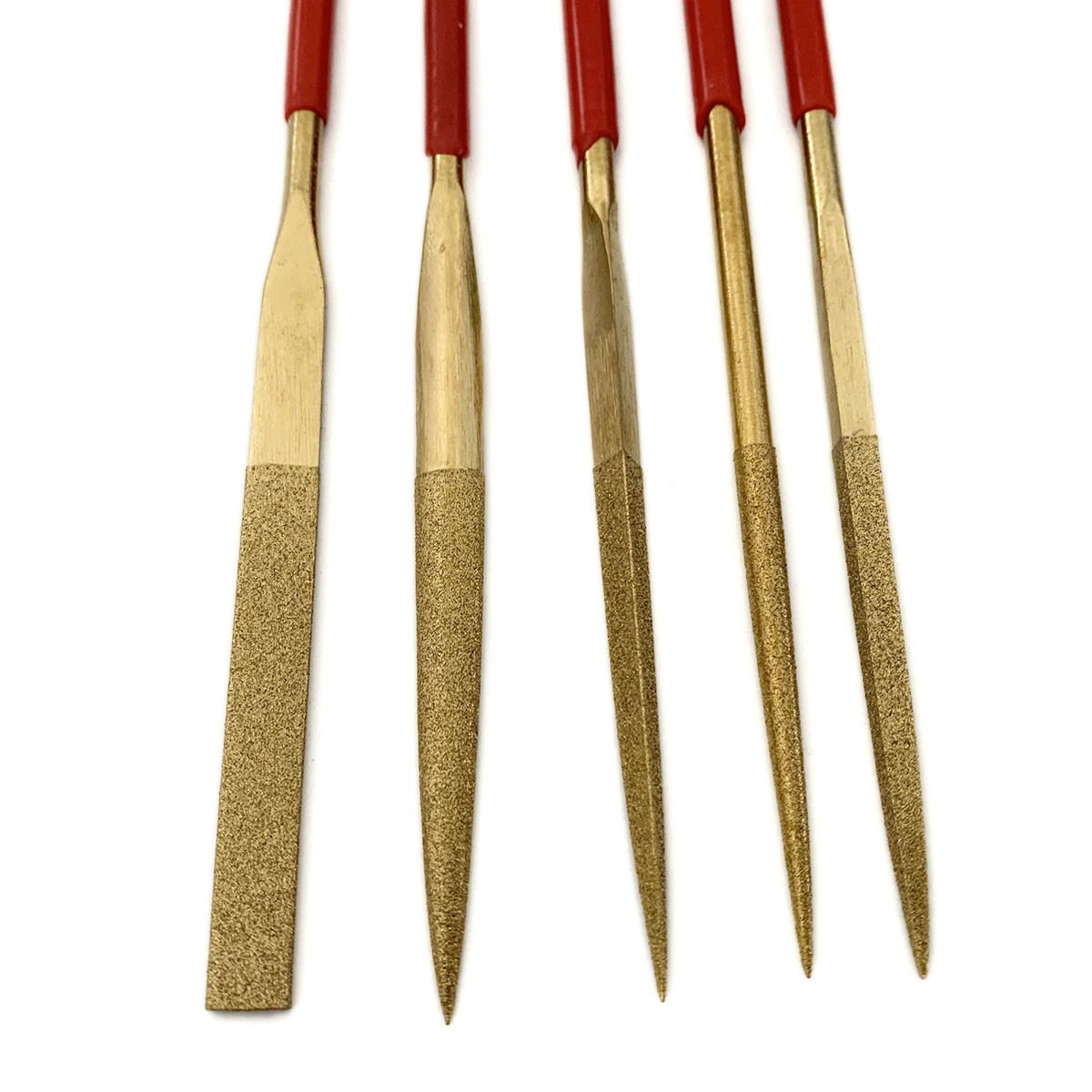 Пилка Алмазная с титановым покрытием и хвостовиком 4 мм, 5 шт./набор