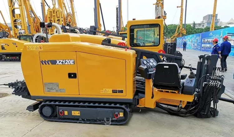 Piling Machinery XZ120E Official Drilling Machine Chinese Hydraulic Mini Horizontal Directional Drilling Rig Price For Sale