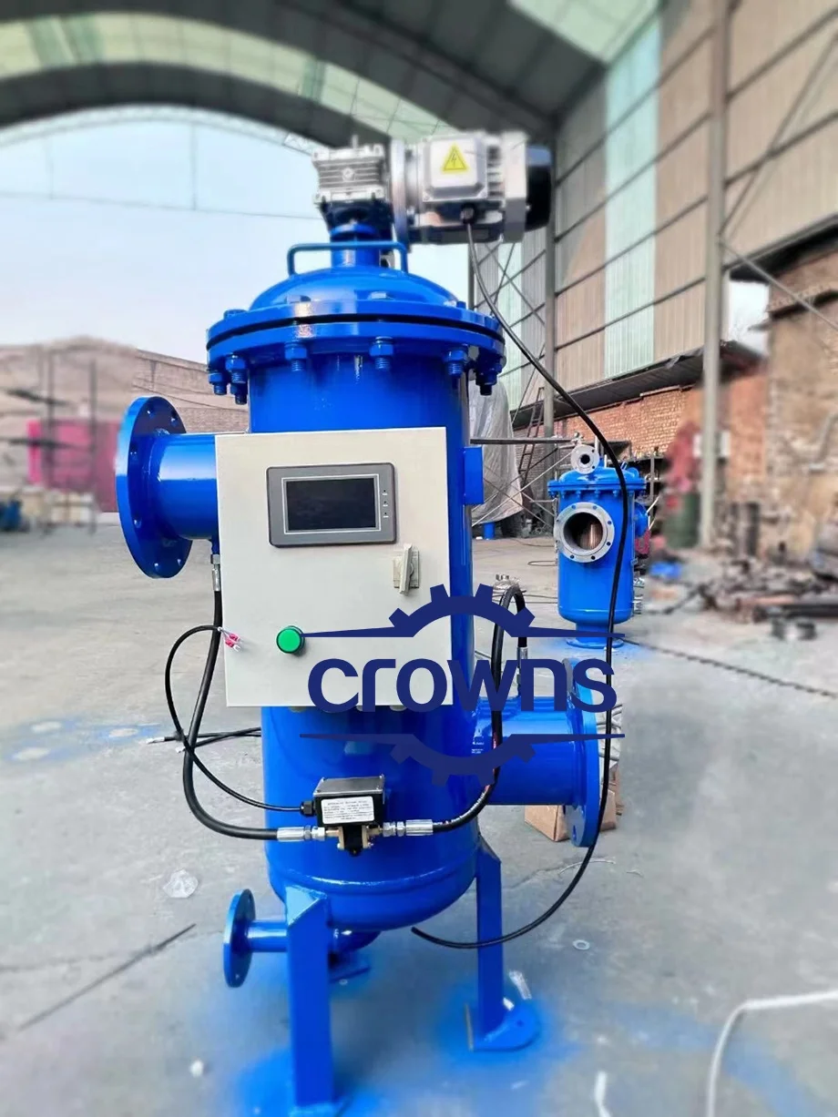 Industrial Filtration Equipment  Automatic Self-Cleaning Filter Brushway Technology to Remove 100 Micron to 2000 Micron Solid