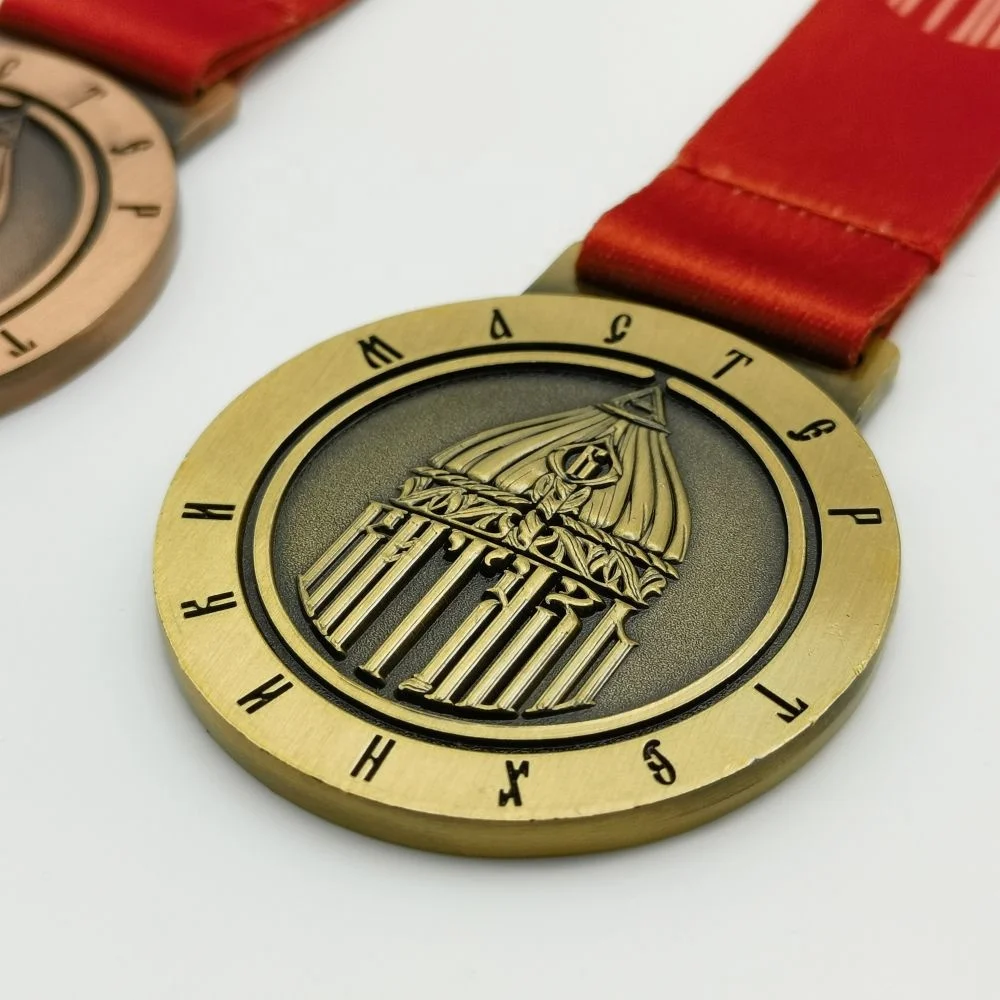 Factory Custom Logo Sport Anti-barss Gold Champions Souvenir Cycling Football Basketball Marathon Finisher Winner Award Medals