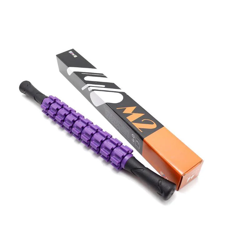 Fitness body pain relief roller muscle massage stick