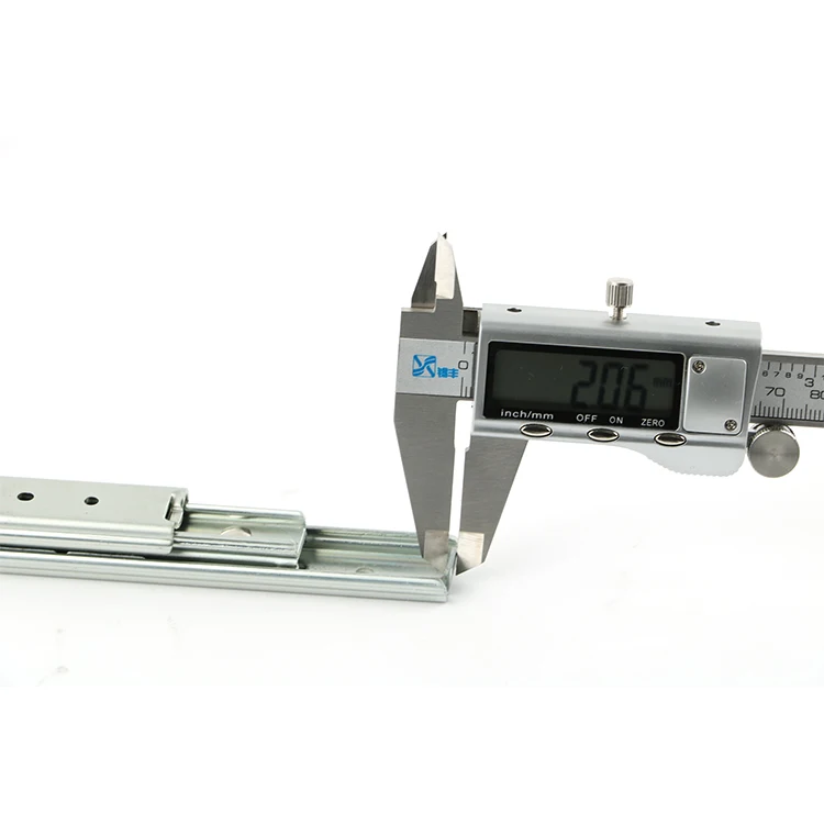 16mm thick Factory wholesale Professionally manufactured Slide Telescopic Shelf Channel linear guide Durable Smooth