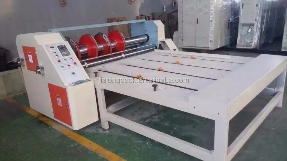 High Quality Semi Auto Carton Rotary Slotter Machine cardboard rotary slotting slicing