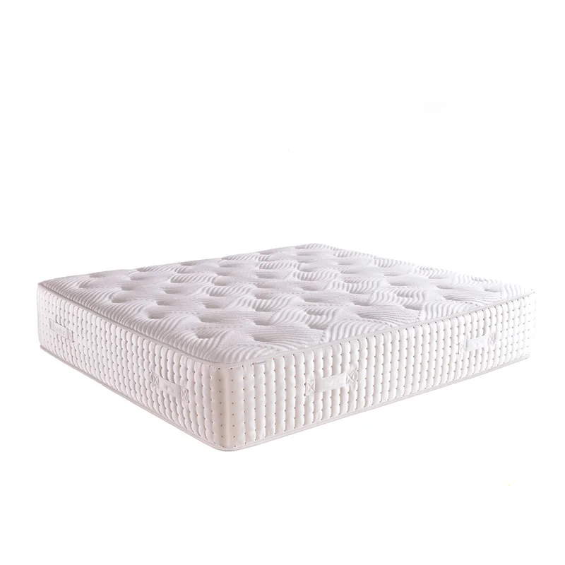 Комфортный дышащий матрас с пружинным карманом для отеля King Queen Size в коробке