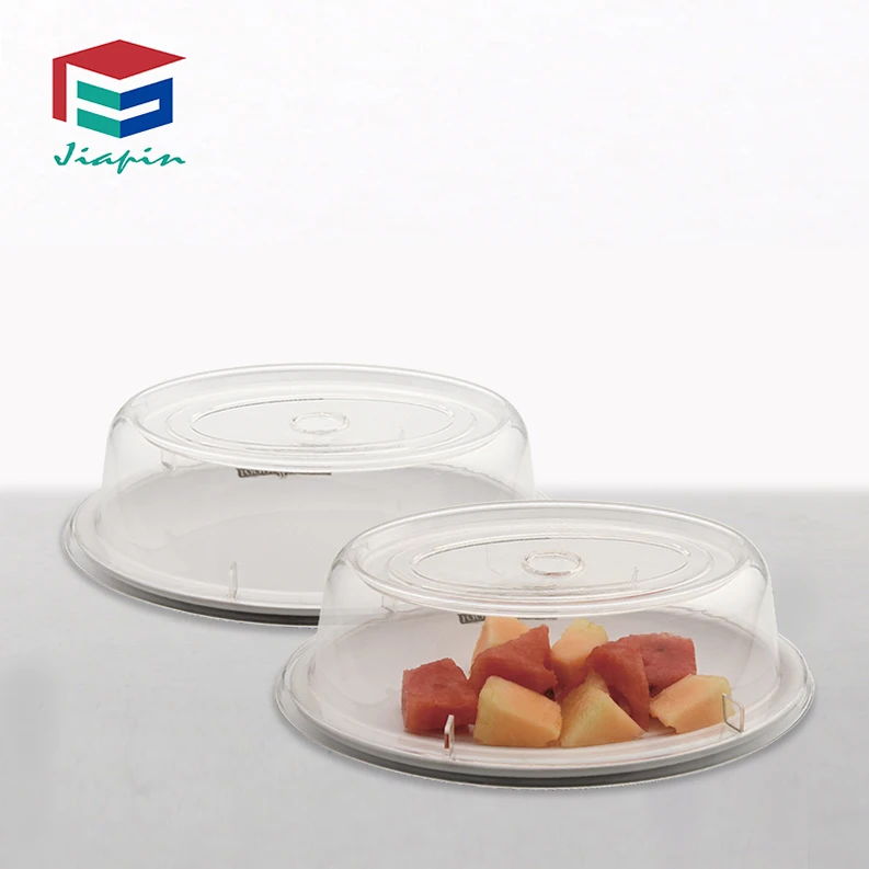Restaurant use 10inch PC Plate Covers Customized Oval food plate cover  with High Quality