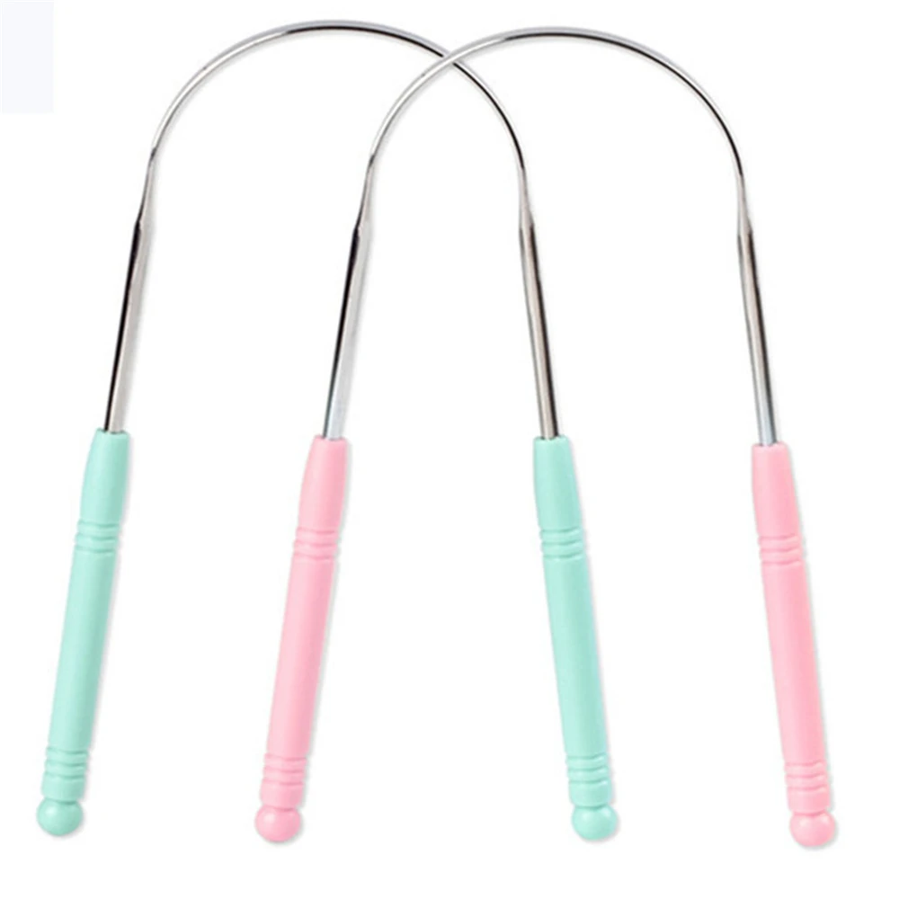 Fashion U shape Stainless Steel Tongue Scraper Cleaner