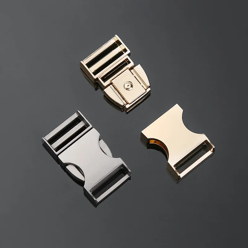 YN-RS15 Metal side release buckle black color Tactical buckle 15mm Quick release buckle