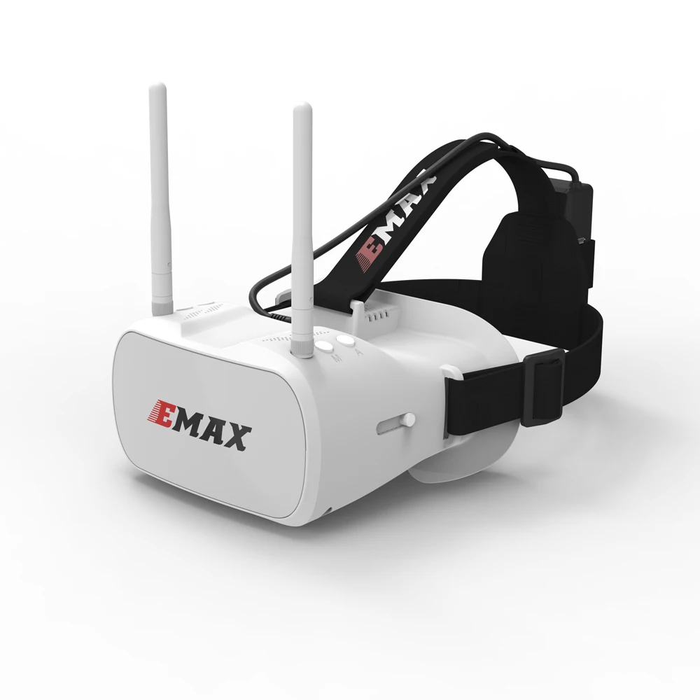 Emax Tinyhawk 5,8G 48CH очки Diversity FPV 4,3 дюймов 480*320 видеогарнитура с двойной антенной для радиоуправляемого дрона