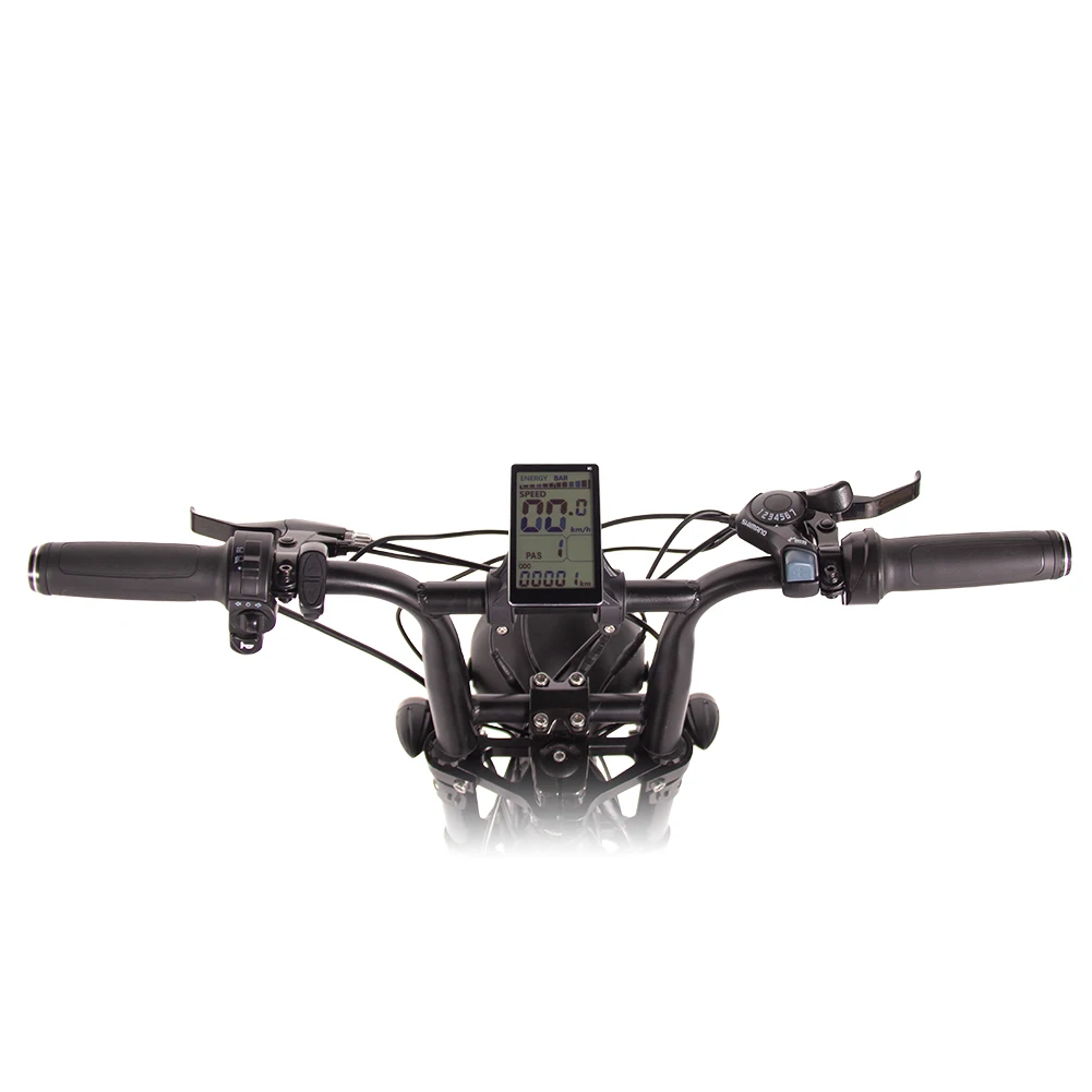 EU warehouse fat tire fast speed 48V 9.6AH electric snow mountain bike with carbon steel are arrival for sale