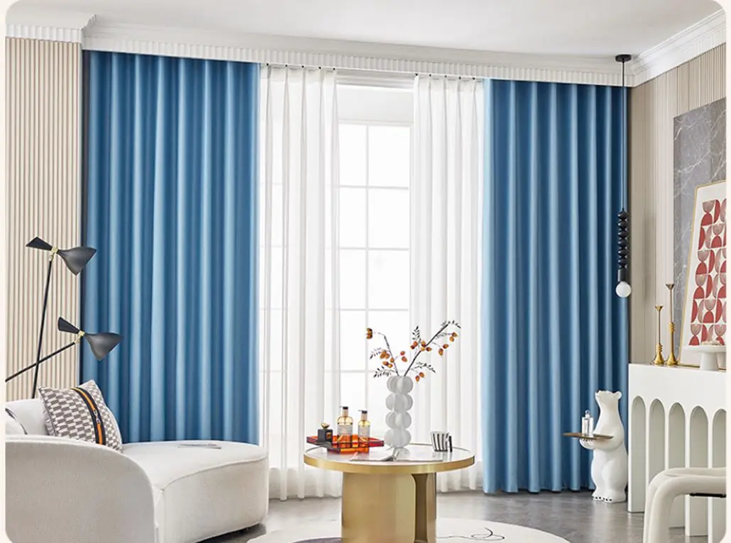 Льняная стильная Звуконепроницаемая Затемняющая ткань для штор