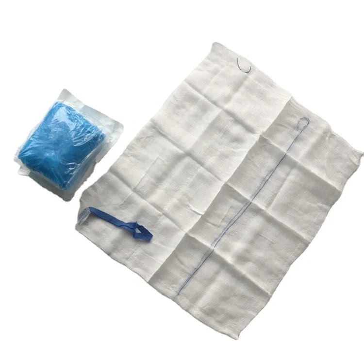 45*45 см, 4ply хлопок впитывающая Лапаротомия губки