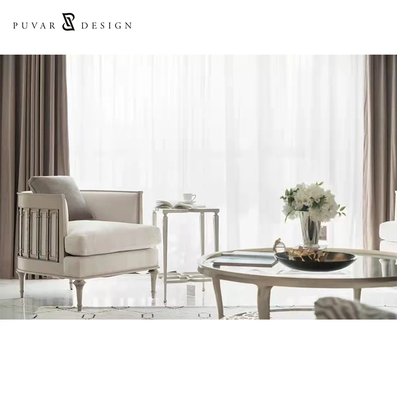 European Modern Home Luxury Villa Hotel Fabric Design Sectional Living Room Furniture Sofa Set