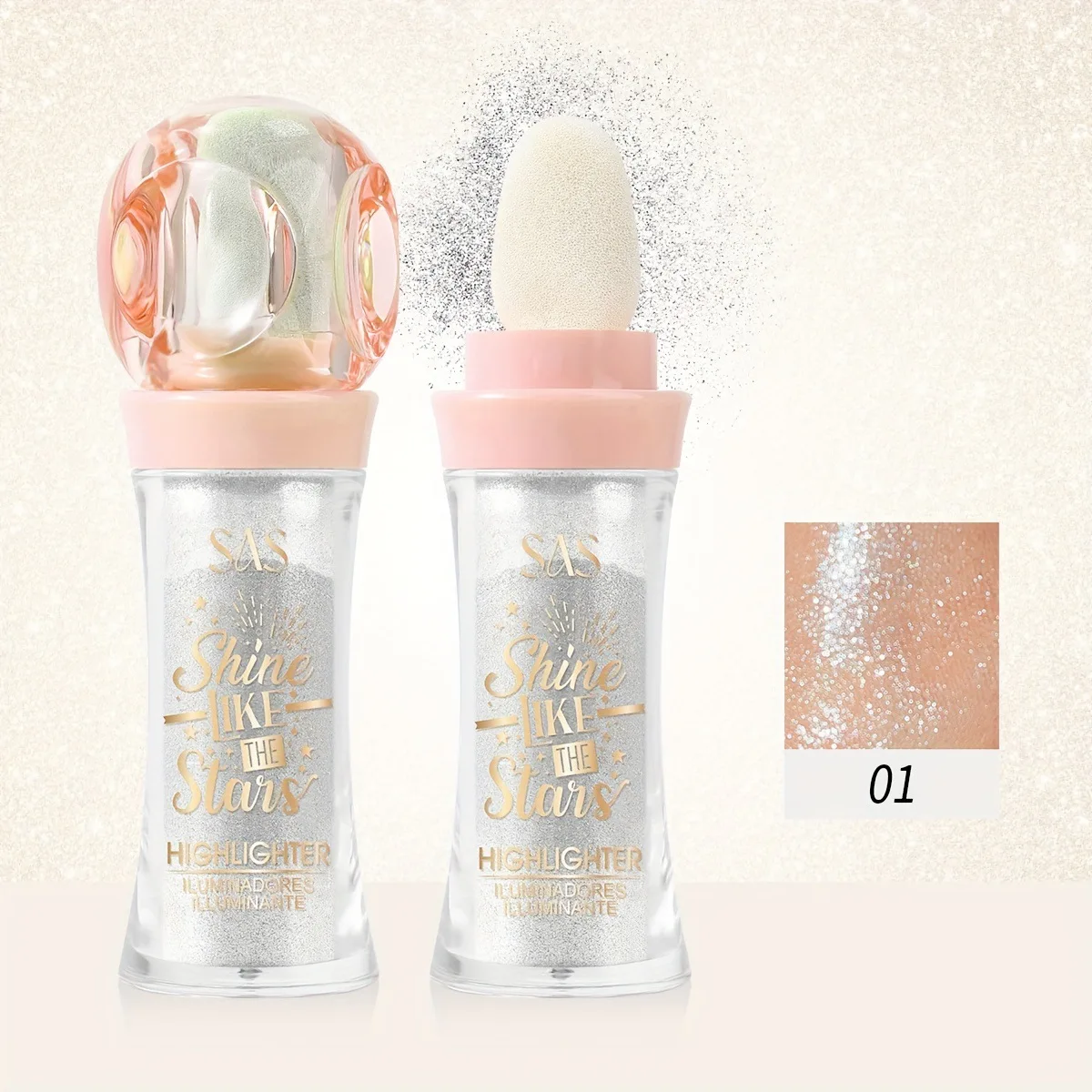 High gloss glitter, natural three-dimensional waterproof glitter