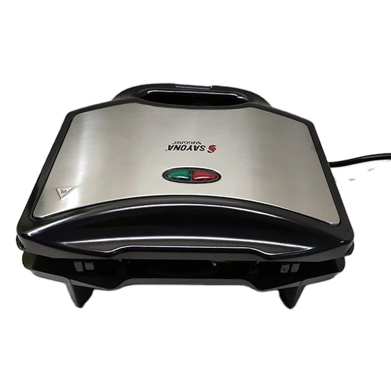 Электрическая машина для барбекю, автоконтроль, машина для гамбургеров, электрическая сковорода для выпечки сэндвичей