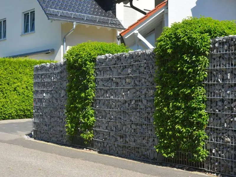 Hot Dip Galvanized Wire Gabion Box Mesh High Temperature Resistant Welded Retaining Wall Wire Mesh Panels