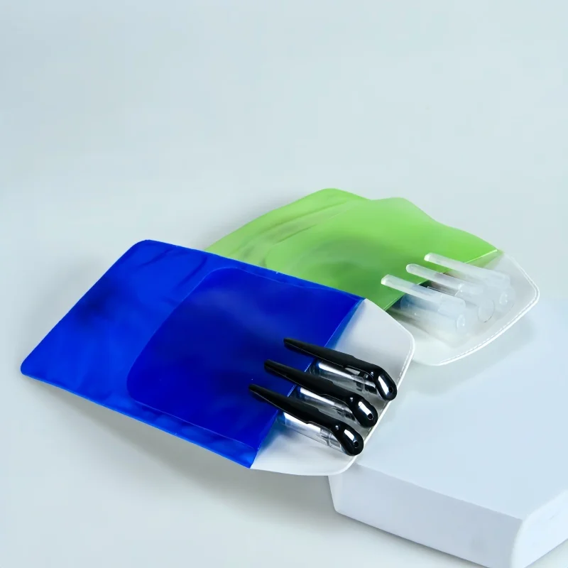 PVC Multicolor Pen Pencil Case Pen Holder Pocket Organizer Medical Pen Leak proof Pencil Box for Doctors