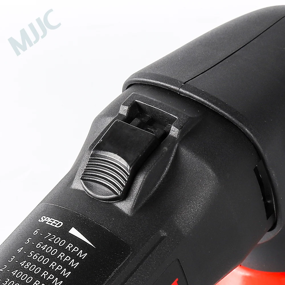  MJJC машины полироль для автомобиля машина 220v 8 мм орбиты полировщик двойного действия с 3-дюймовым опорная