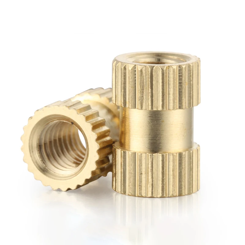 Brass Precision Milled Part Components Blind Insert Nuts Copper Insert For Molding Mould