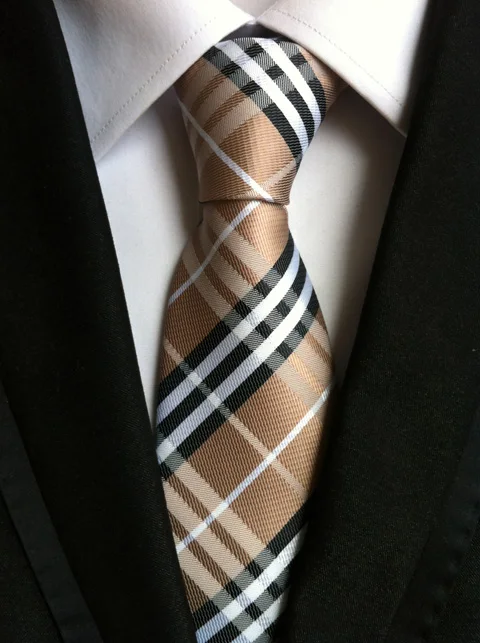 Wholesale Neckties With High Quality For Businessmen 100% Polyester Stripe Woven Neckties