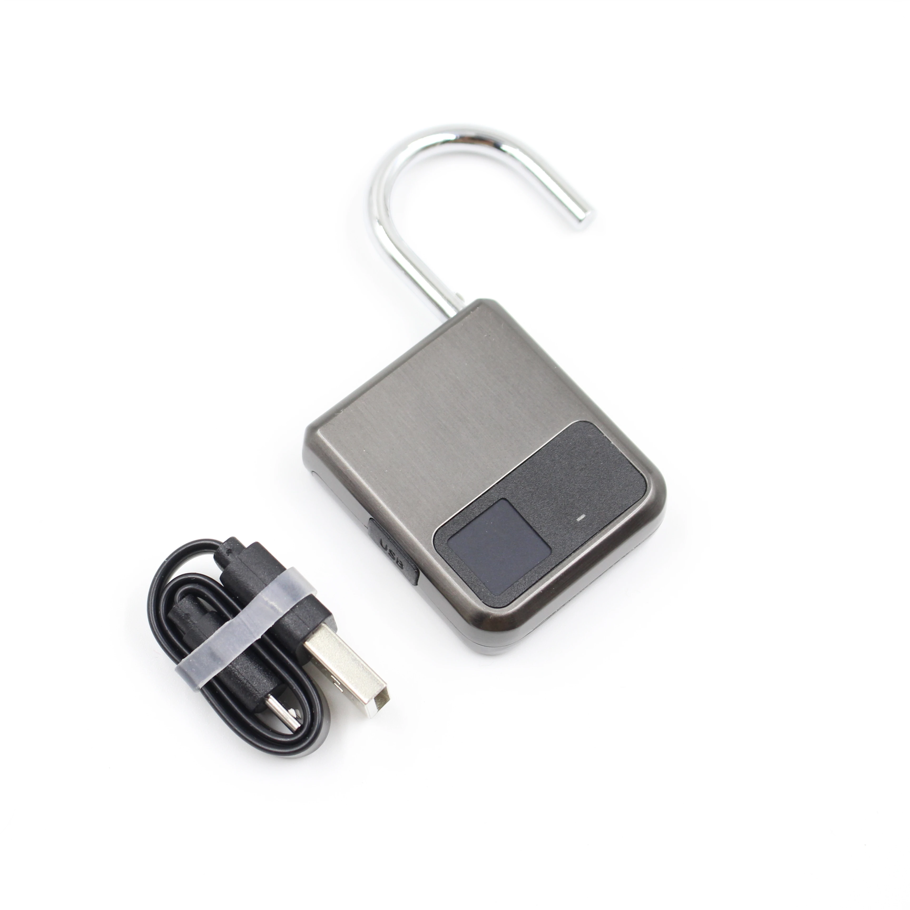 China Manufacturer Journal Padlock Fingerprint Lock for Cycle