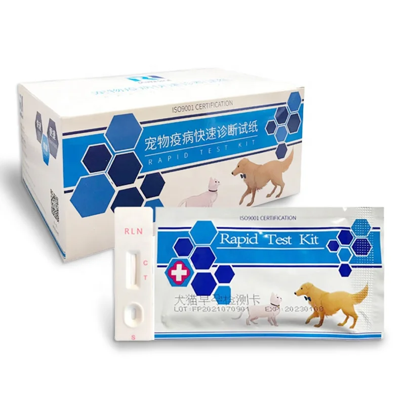 GooDoctor, раннее животное, собачий и кошачий тест на беременность, RLN dog relaxin, быстрый тест, комплект