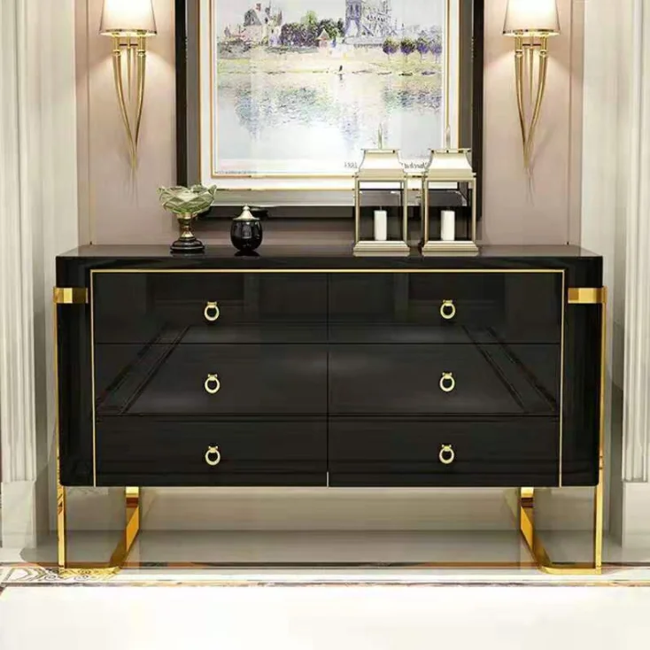Light Luxury Shoe Cabinet Doorway Entrance Partition Home Paint Modern Minimalist Hallway Cabinet