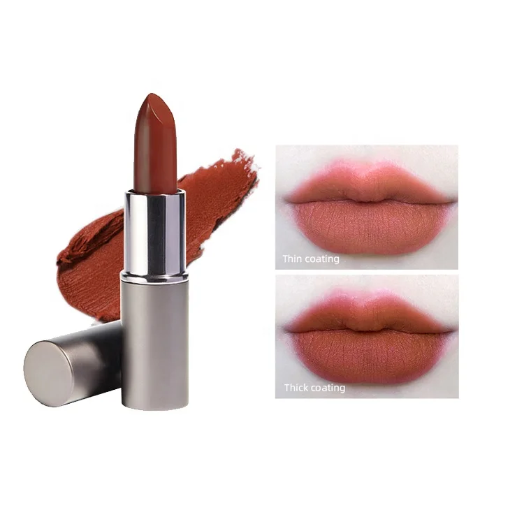 Производители, новый продукт, карандаш для губной помады, многоцветный минеральный матовый карандаш для губной помады от собственного бренда
