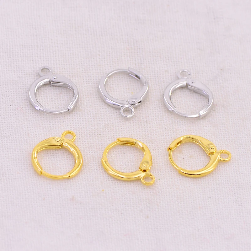 wholesaler Round Open Loop for Earring Designs French Hook fish hook earrings for DiY Earring Jewelry Making