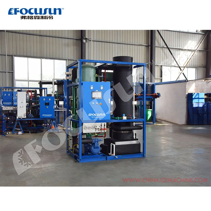 focusun cylinder clear ice tube maker 5000kgs