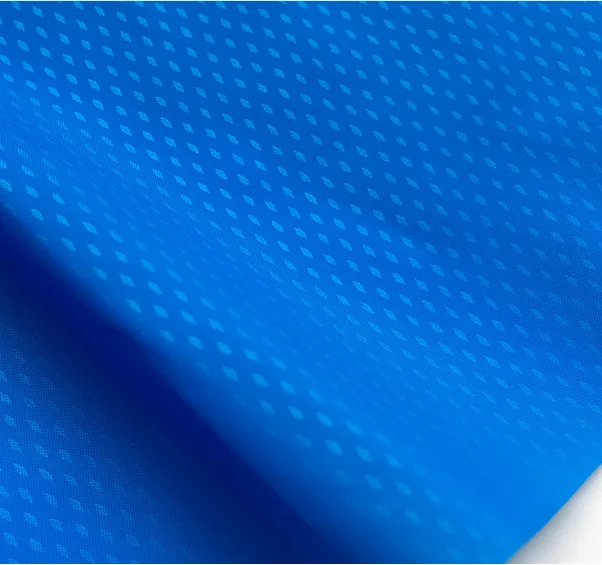Factory Direct Sales Polyester Spinning imitation memory concave-convex three-dimensional embossing clothing fabric