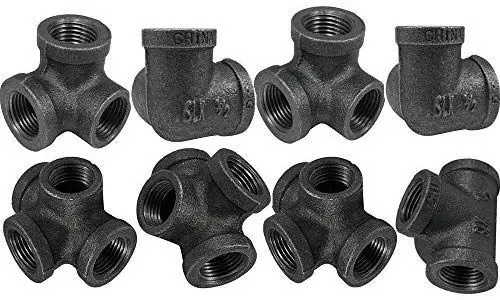 Custom Malleable Iron Thread Wrought 90 Degree Elbow Galvanized Malleable Iron Pipe Fitting
