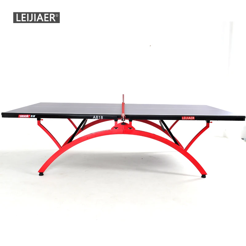Leijiaer Official A818 Table Tennis Table  Indoor Game Play  Adult Standard  Folding Legs PingPong Table