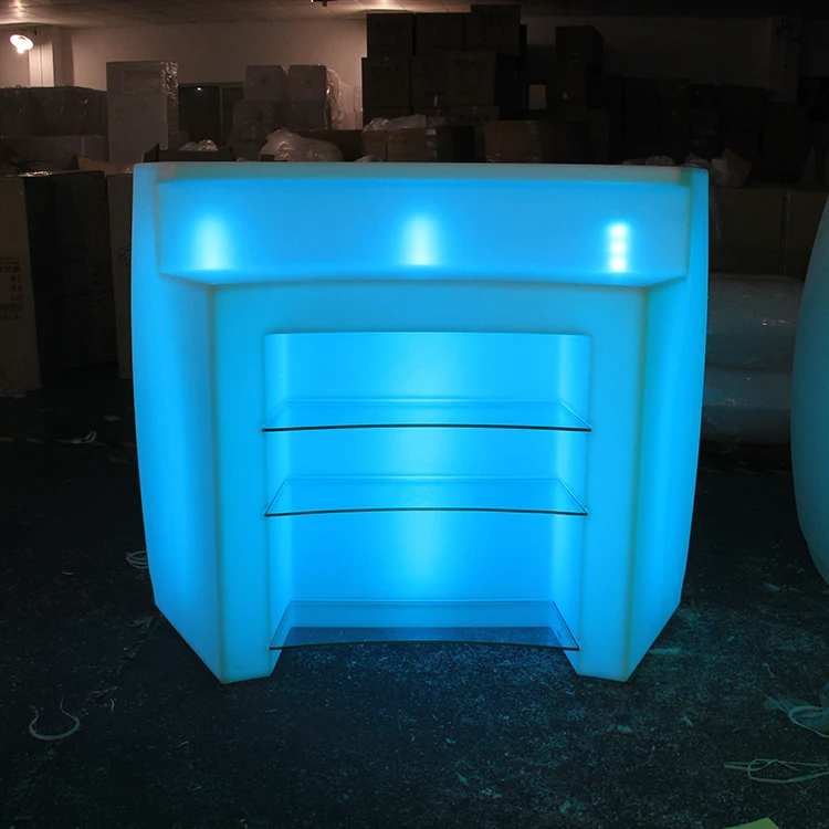 Led Bar Counter Home Bar Furniture Illuminated Portable Bar Counter