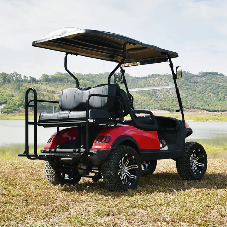 Utility 4 Seats Electric Vehicle  Off Road golf carts for Patrol Using  with  CE Certification