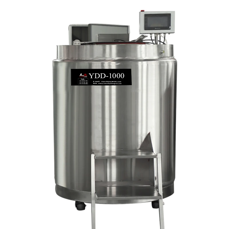 Large volume Bovine Storage Tank Stem Cell Bank Liquid Nitrogen Containers Suppliers For Samples Vaccine Embryo Semen
