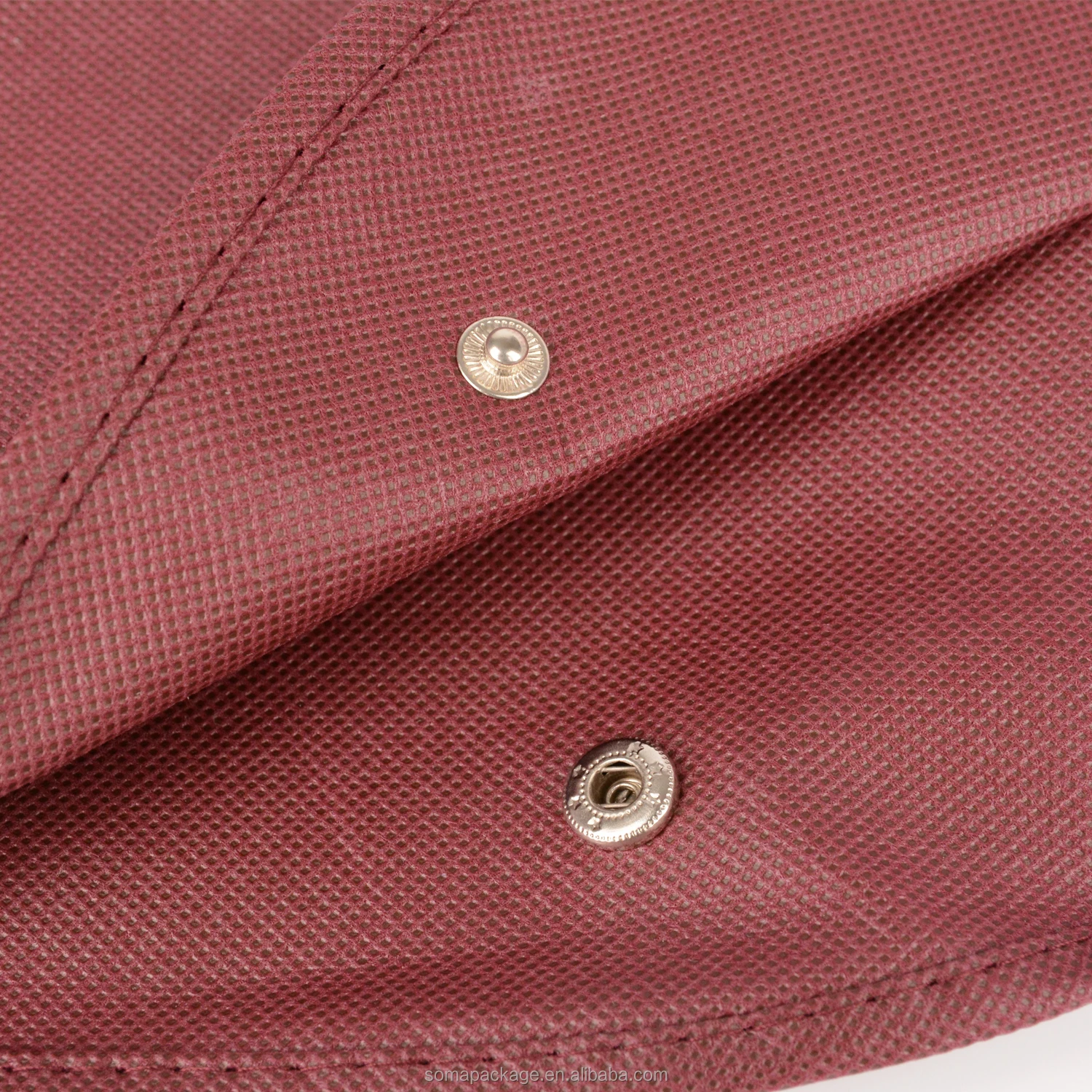 High Quality Leather Frosted Food Delivery Jacket Foldable Garment Bag 3 In 1