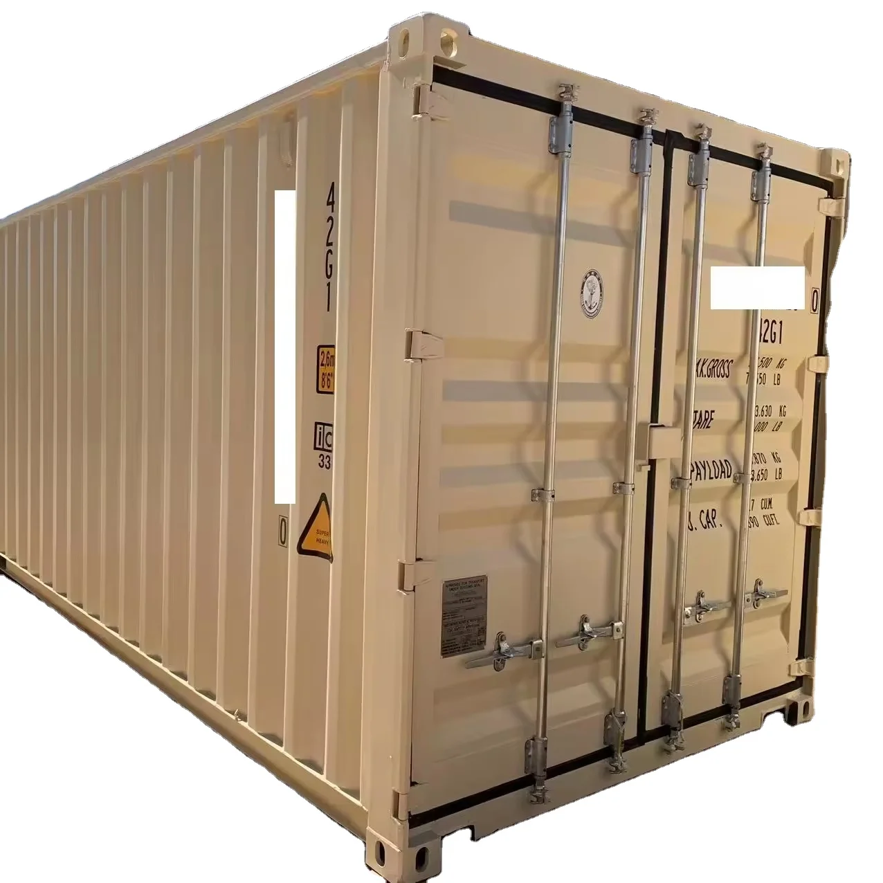 New 40ft GP Container Standard ISO shipping Containers 40 feet Dry Container