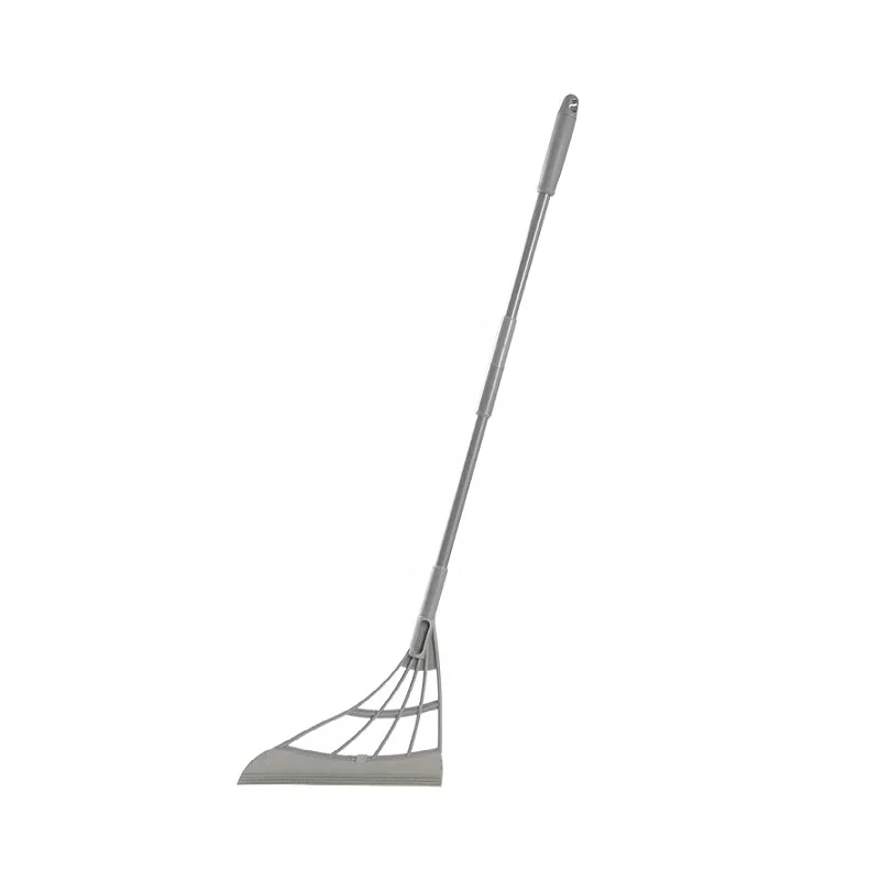 All-Surface Silicone Broom, Squeegee, Pet Hair Remover - Smart Broom for Indoor Cleaning - Cleans Glass, Fine Dust, Hair, Liquid