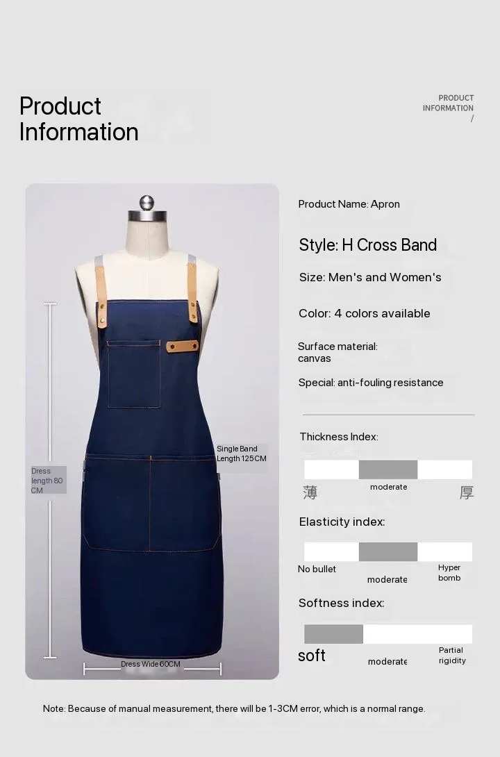 Y-X Polyester Custom Aprons Logo Kitchen Cleaning Cooking Restaurant Apron For Chef Sublimation