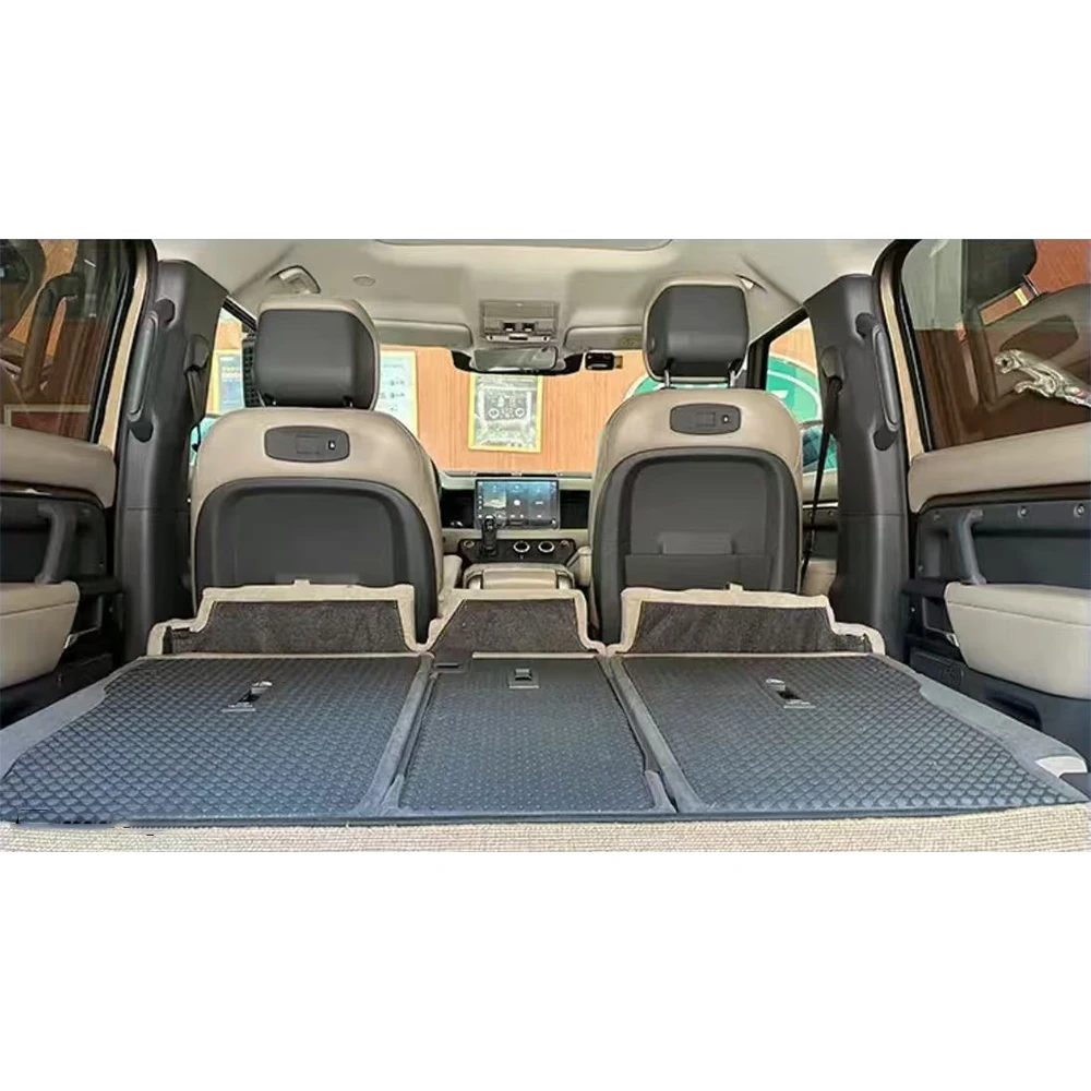 Car Rear Seat Folding Bracket Aluminum Alloy Lay flat Regulator Expands Trunk Capacity For Land Rover Defender 90 L663